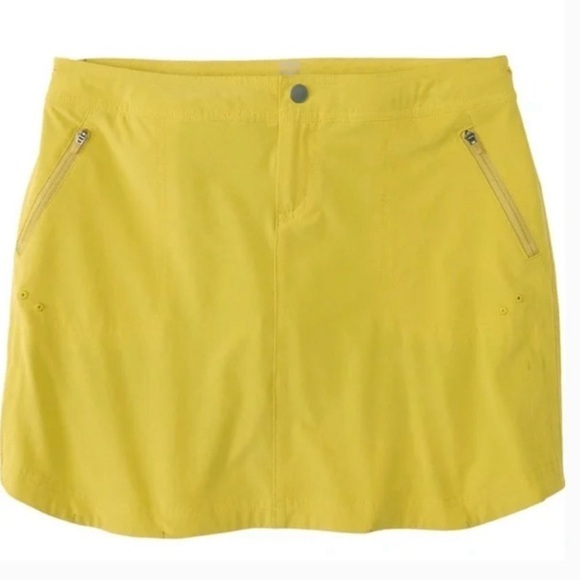 Title Nine Rogue Skort 5" Chartreuse Green/Yellow Nimblene Women’s size 8 - Picture 1 of 11